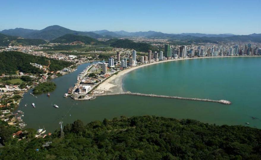 Apartmán Ferias Incriveis Vista Mar Balneário Camboriú Exteriér fotografie